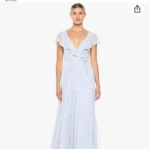 NWT Jenny Yoo Faye Ditsy Floral Whisper Blue